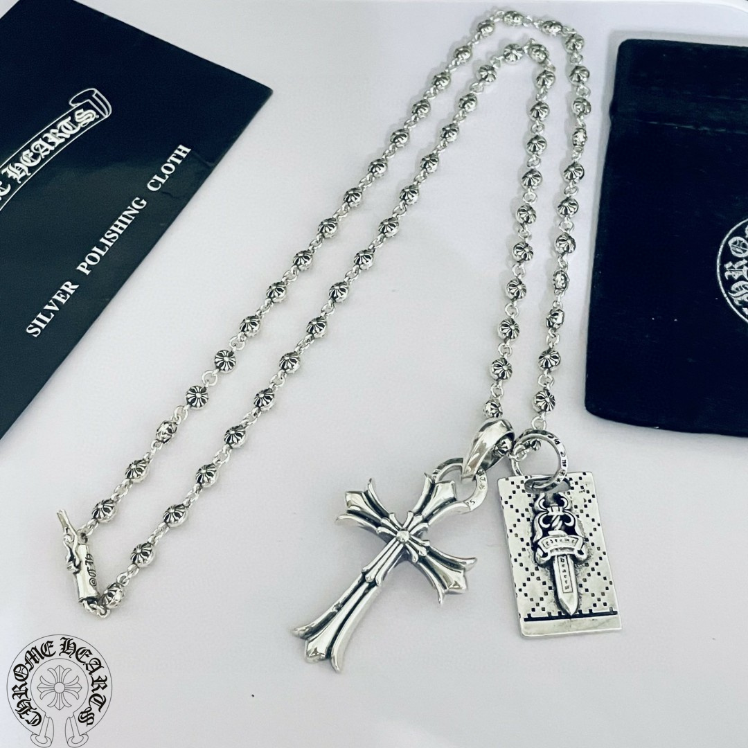 【CHROME HEARTS】ネックレス、新しいネックレス万能シンプルファッションオーナメント-BRAND OFF