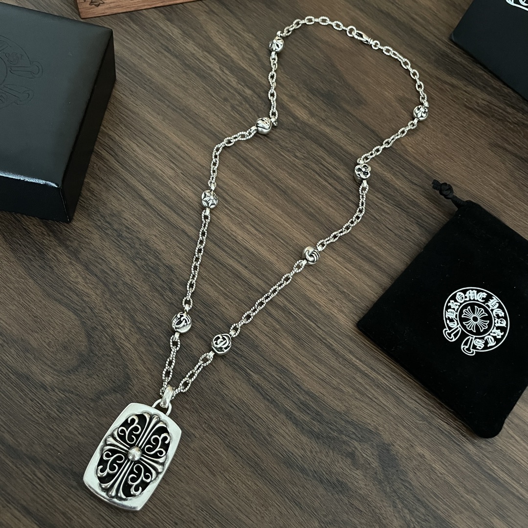 【2026】 【CHROME HEARTS】ネックレス、新しいネックレス万能シンプルファッションオーナメント-BRAND OFF