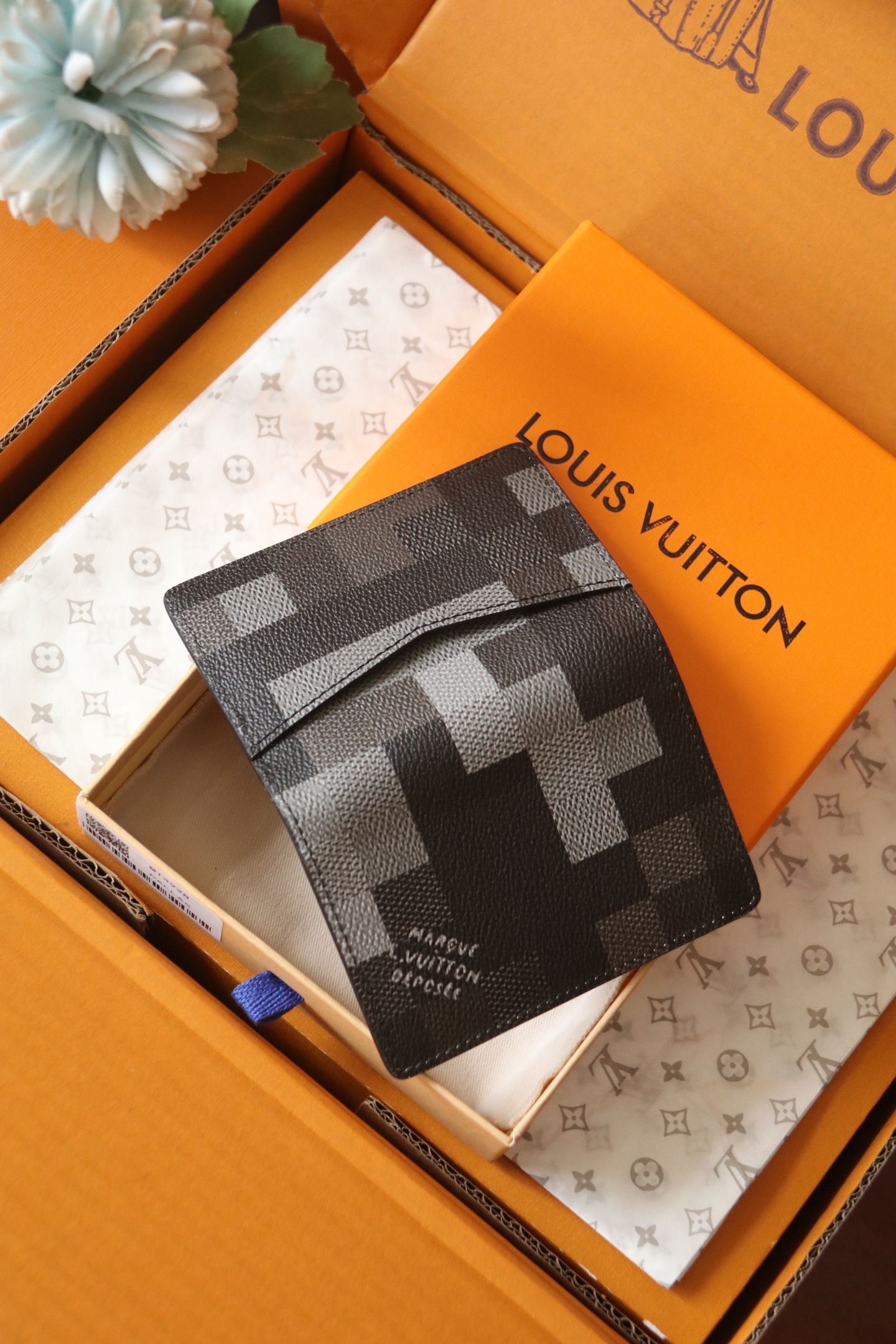LOUIS VUITTON（ルイヴィトン）Damier Graphite 財布 M14928-BRAND OFF