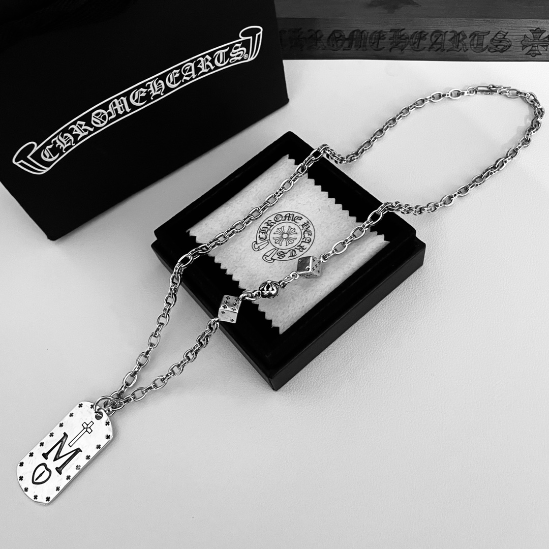 【CHROME HEARTS 】ネックレス、新しいネックレス万能シンプルファッションオーナメント-BRAND OFF