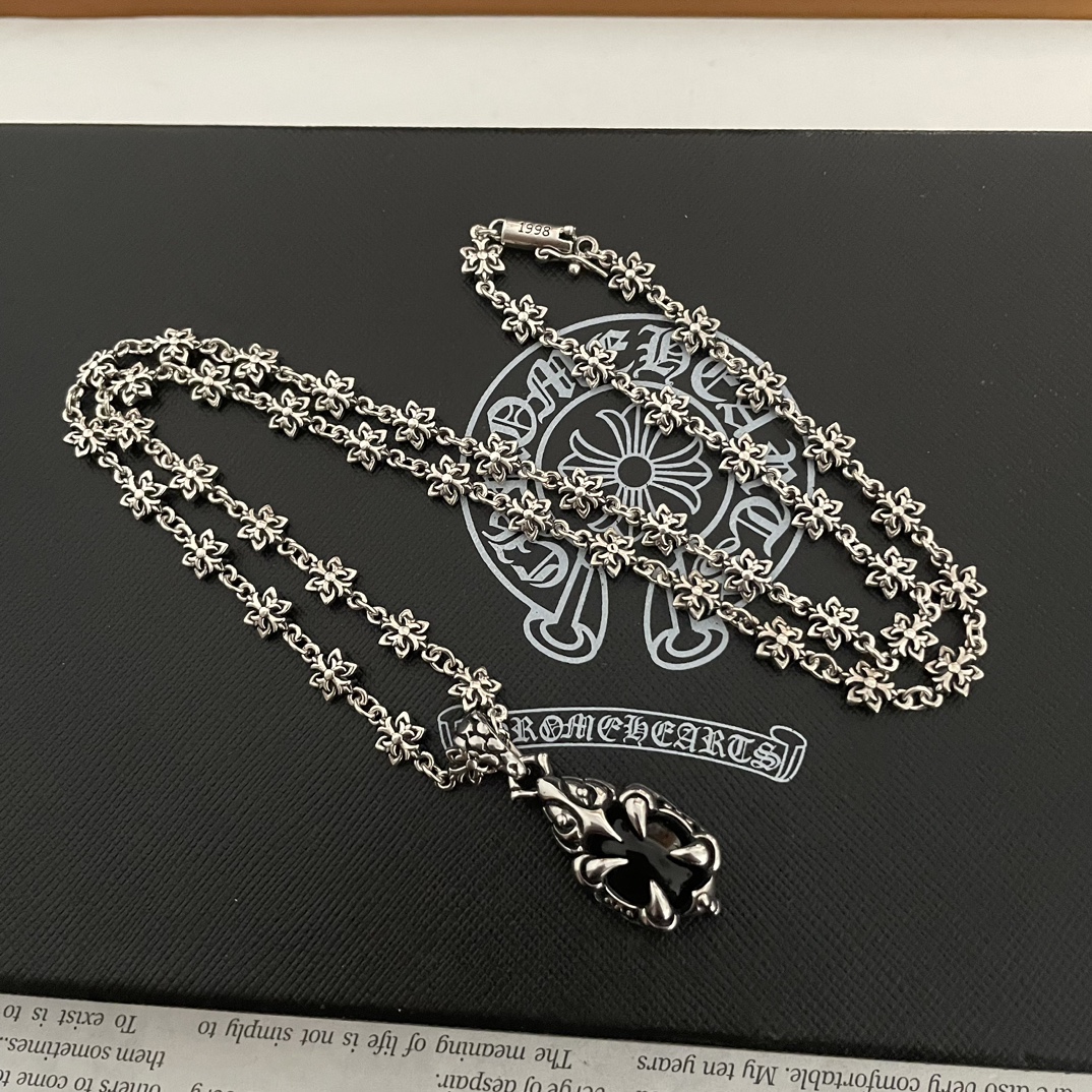 【CHROME HEARTS】ネックレス、新しいネックレス万能シンプルファッションオーナメント-BRAND OFF