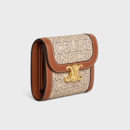 【CELINE】TRIOMPHE トリオンフ ALL-OVER 財布-BRAND OFF