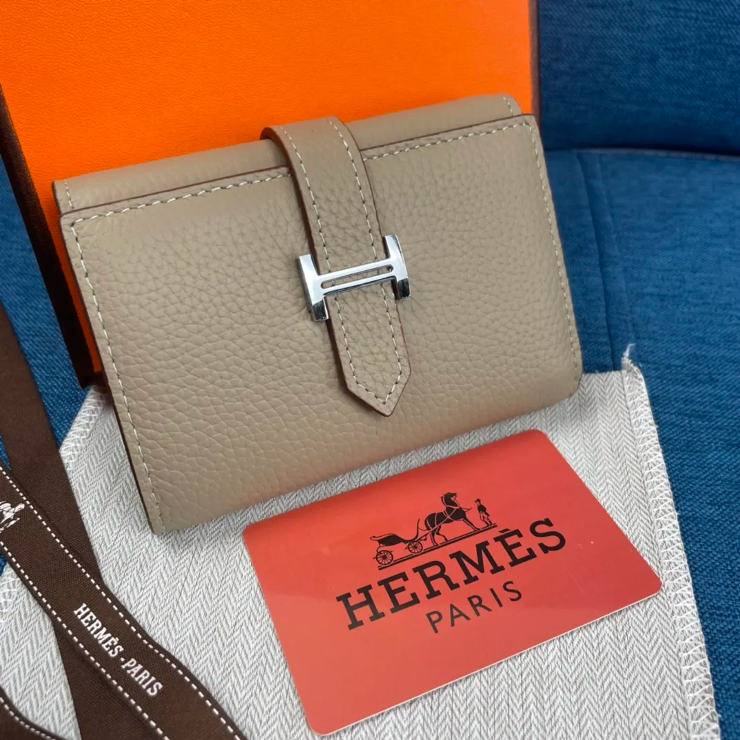 HERMÈS 三つ折り財布 8カラー 10X12CM-BRAND OFF