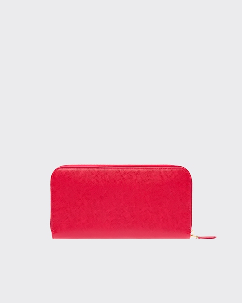 サフィアーノトライアングル ジップアラウンド長財布-BRAND OFF