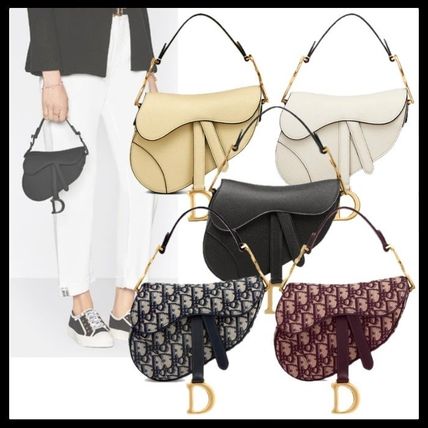 DIOR SADDLE ミニバッグ カーフスキン オブリーク-BRAND OFF