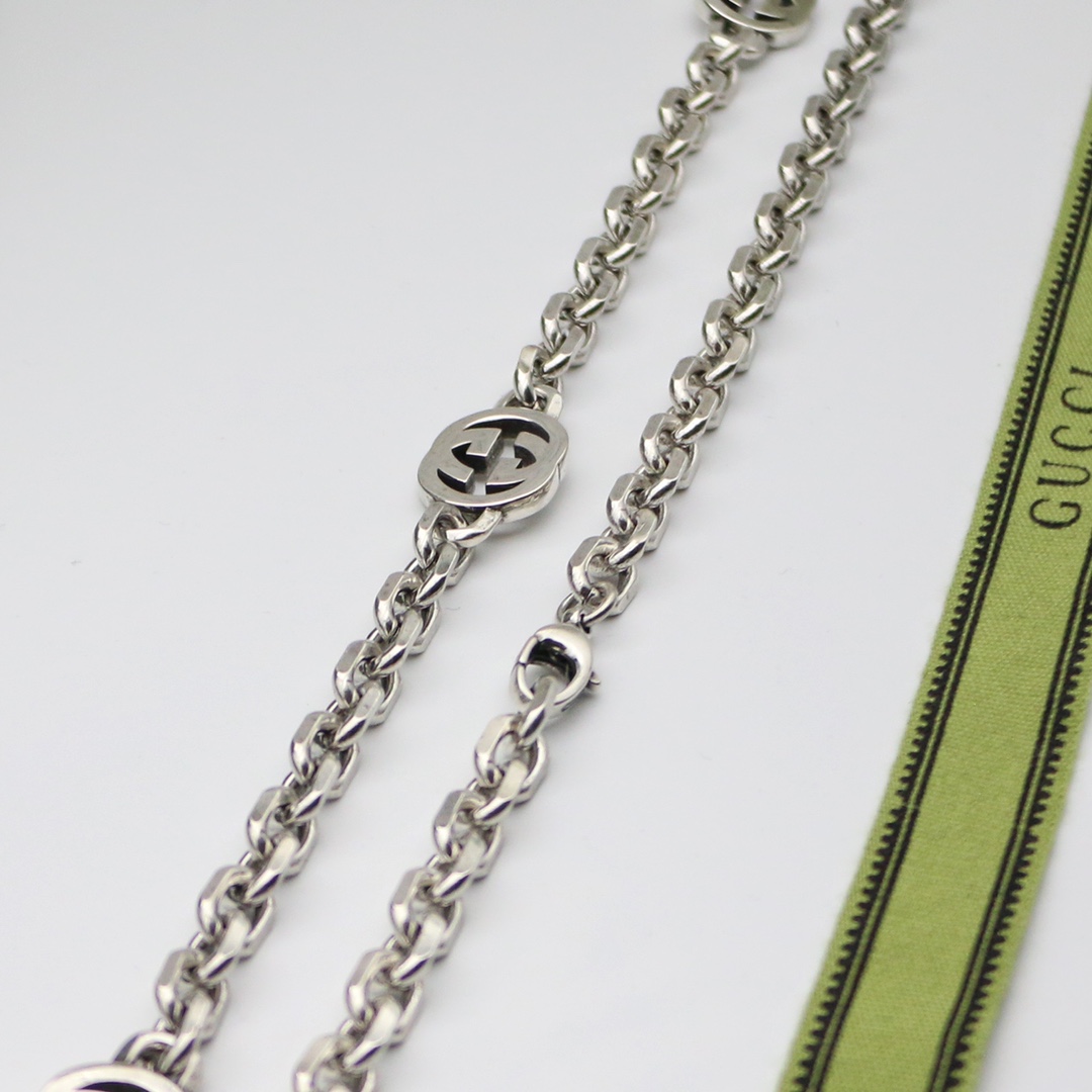 GUCCI インターロッキングG ネックレス-BRAND OFF