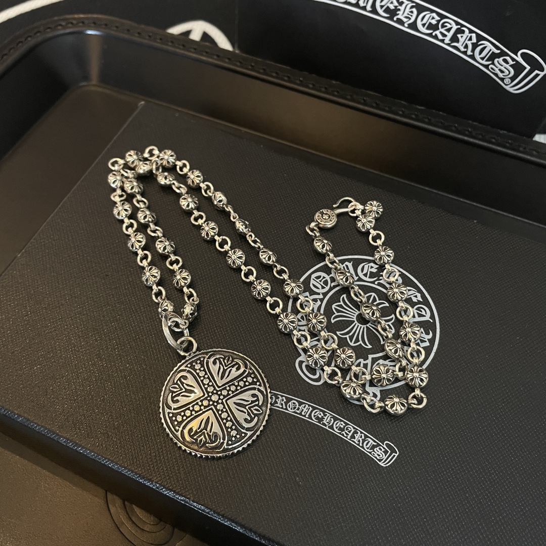 【CHROME HEARTS】ネックレス、新しいネックレス万能シンプルファッションオーナメント-BRAND OFF