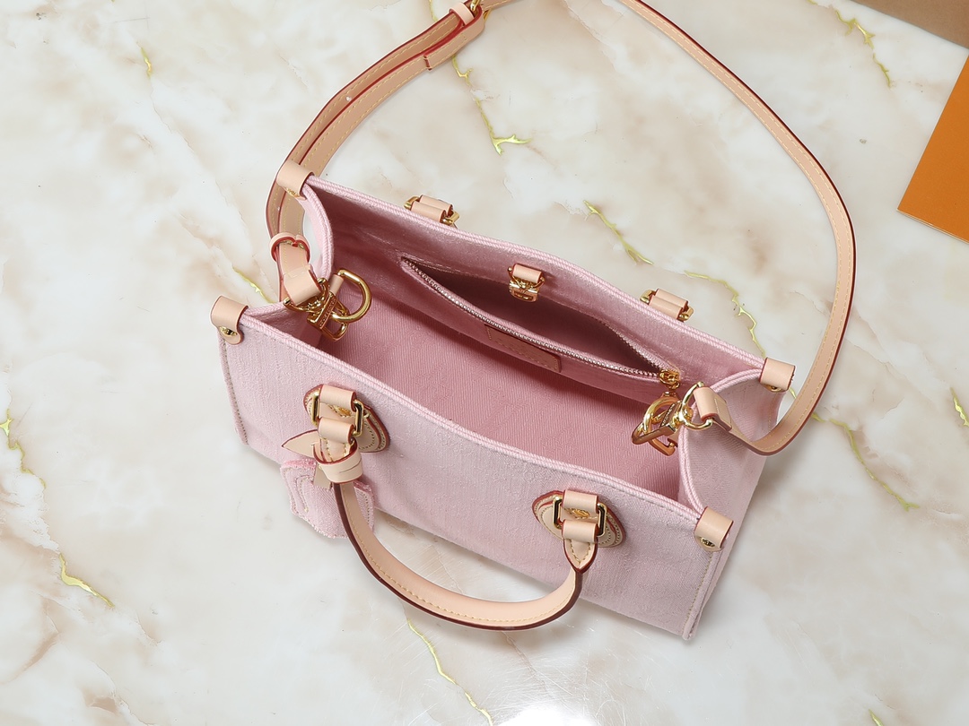 LOUIS VUITTON ルイヴィトン OnTheGo デニムバッグ-BRAND OFF