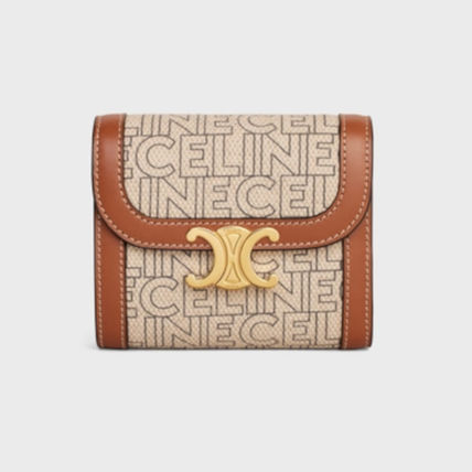 【CELINE】TRIOMPHE トリオンフ ALL-OVER 財布-BRAND OFF