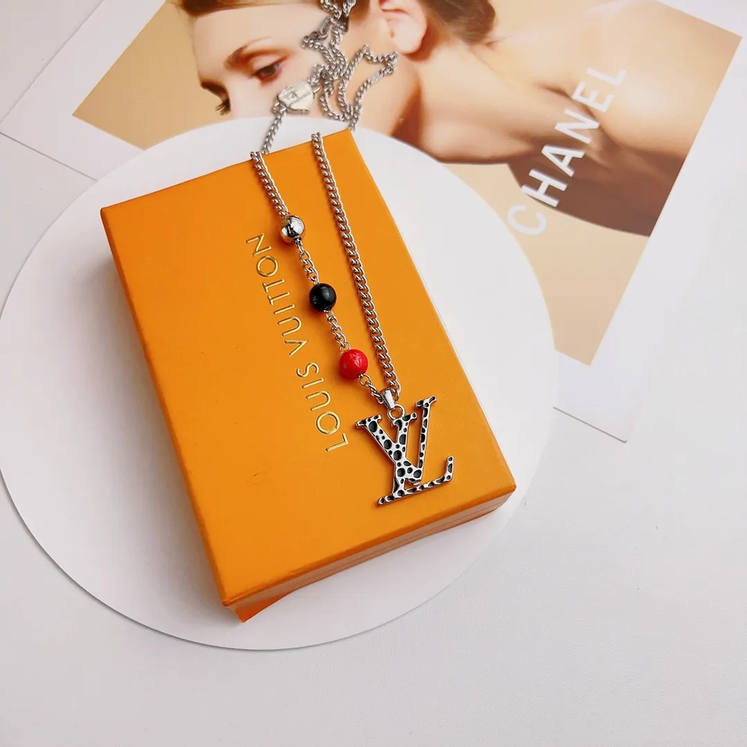 【LOUIS VUITTON】ネックレス、新しいネックレス万能シンプルファッションオーナメント-BRAND OFF