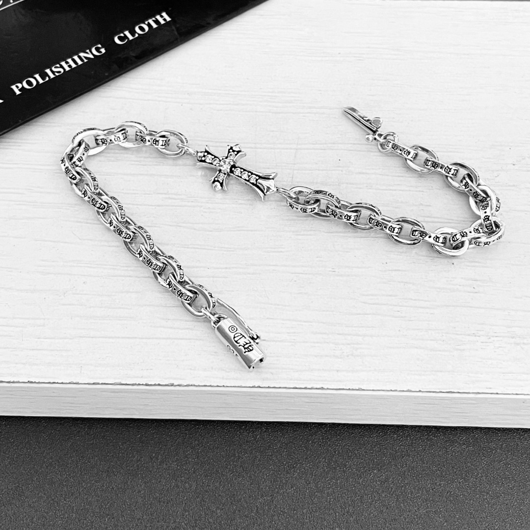 【CHROME HEARTS】ブレスレット、ファッションシンプルなスタイル-BRAND OFF