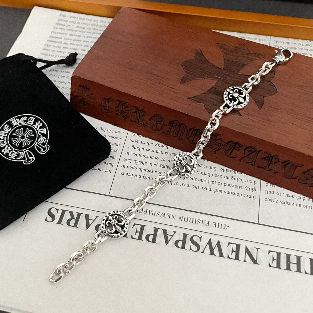 【2026】【CHROME HEARTS】ブレスレット、ファッションシンプルなスタイル-BRAND OFF