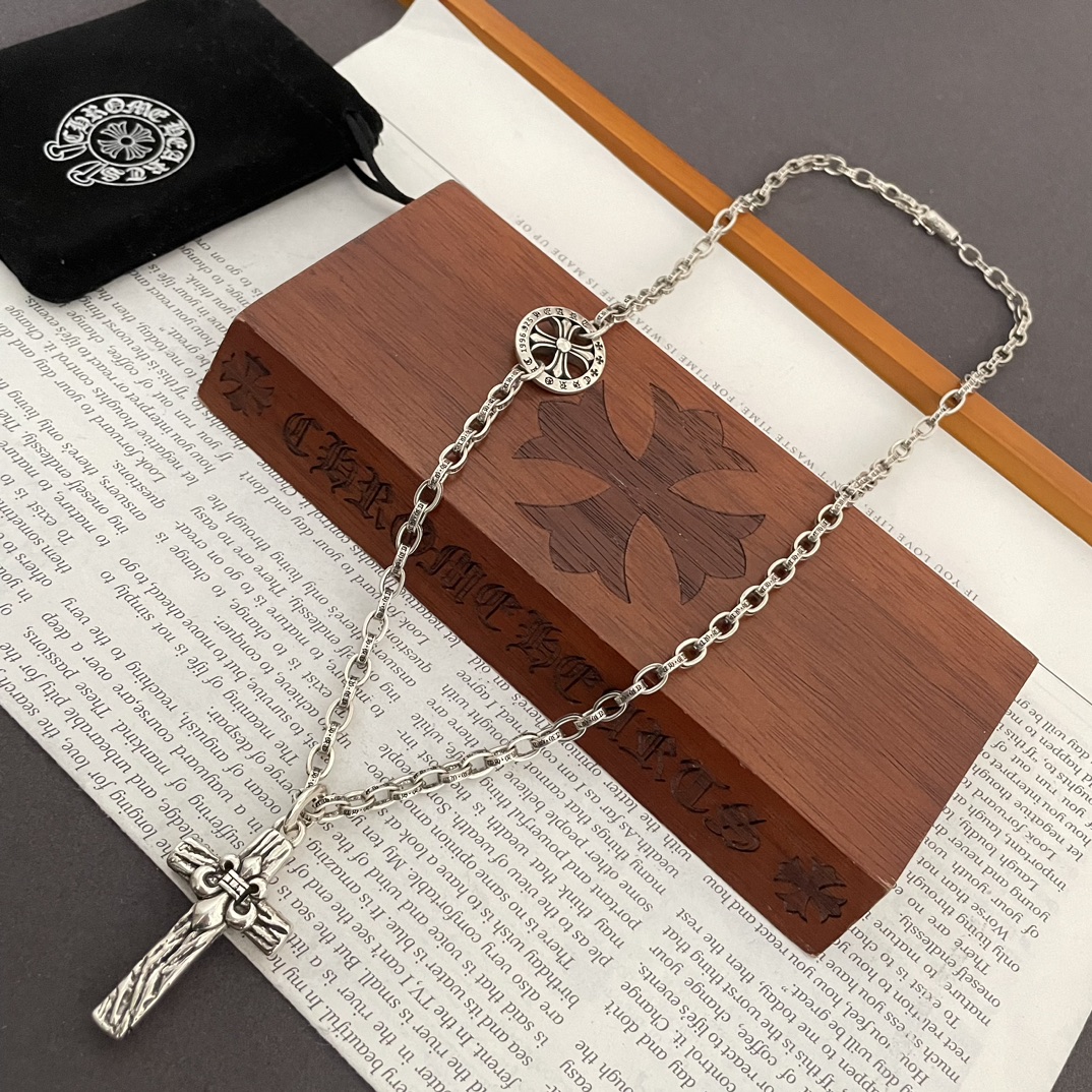 【Chrome Hearts】ネックレス、新しいネックレス万能シンプルファッションオーナメント-BRAND OFF