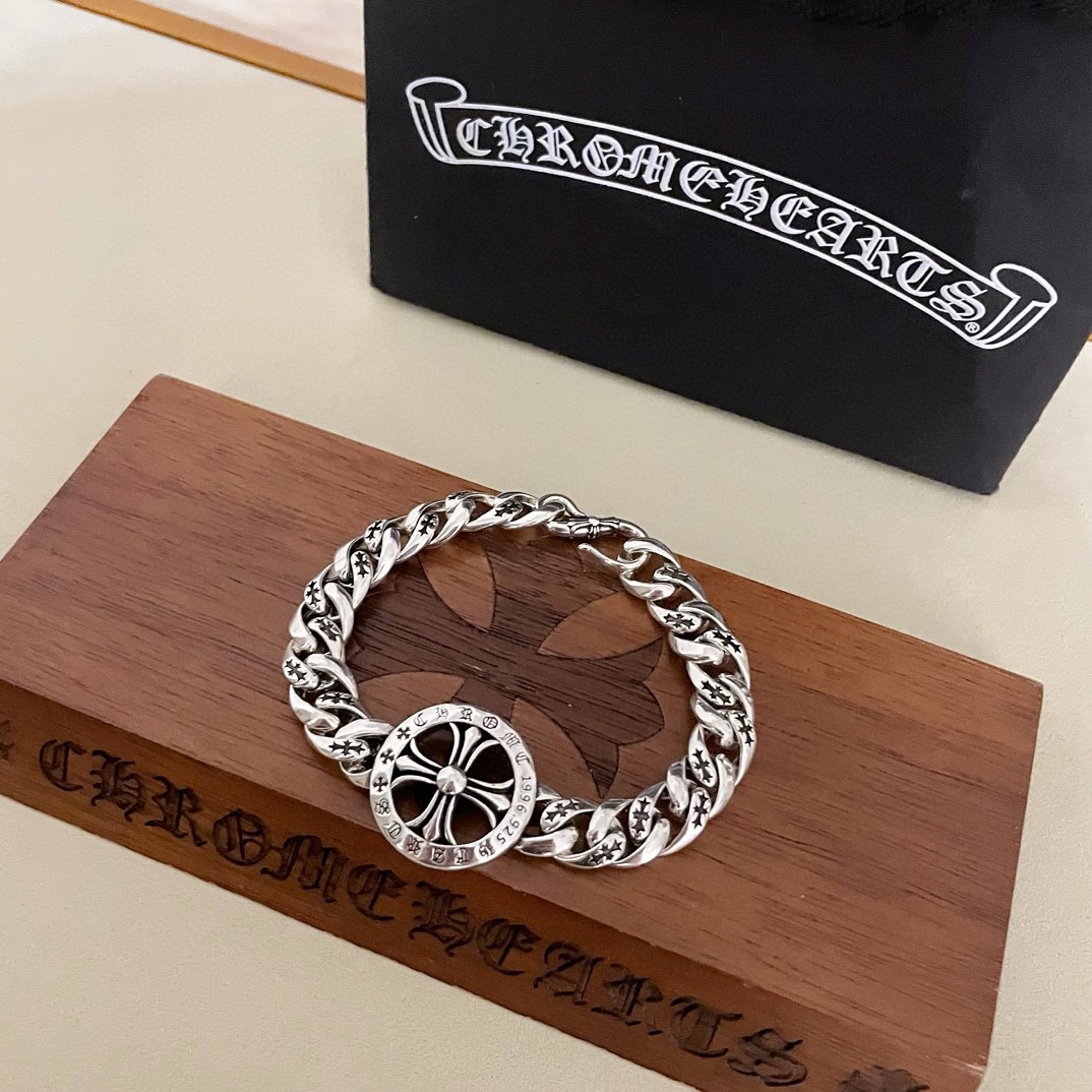 【CHROME HEARTS】ブレスレット、ファッションシンプルなスタイル-BRAND OFF