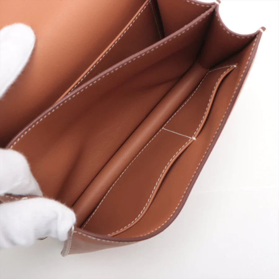 HERMES エルメス コンスタンス3 ミニ18 ミロワール ヴォースイフト ゴールド ゴールド金具-BRAND OFF