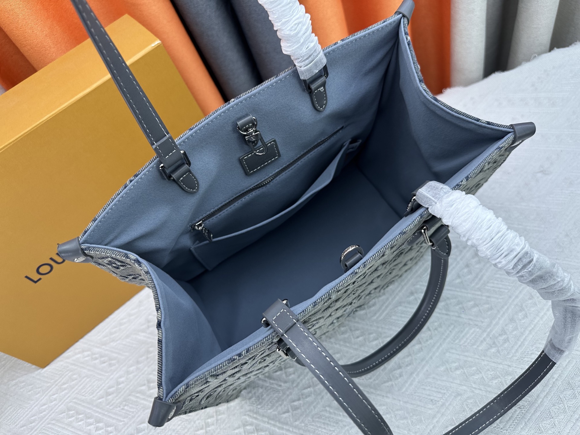LOUIS VUITTON ルイヴィトン OnTheGo デニムバッグ M45039-BRAND OFF
