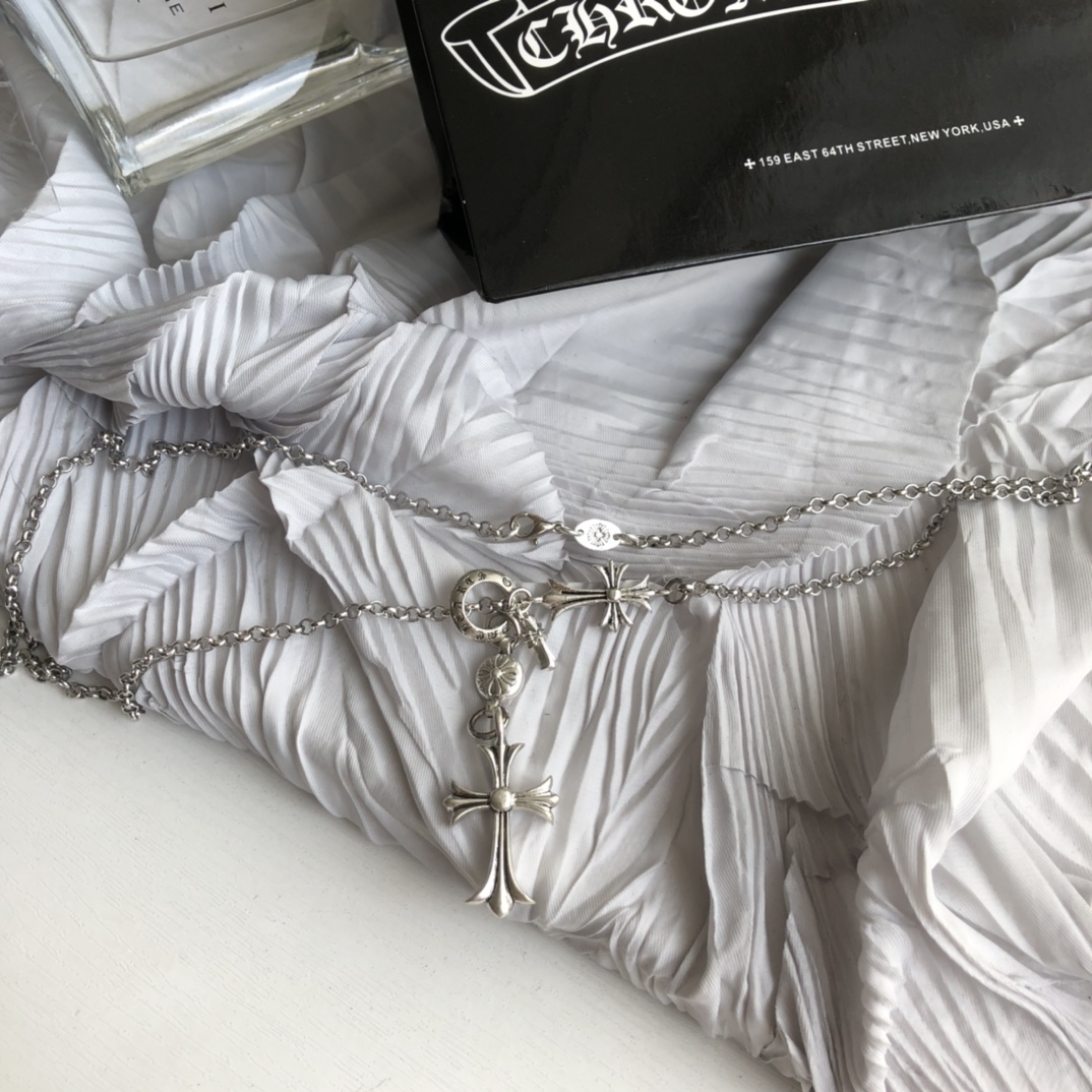 Chrome Hearts クロムハーツ クロスネックレス-BRAND OFF