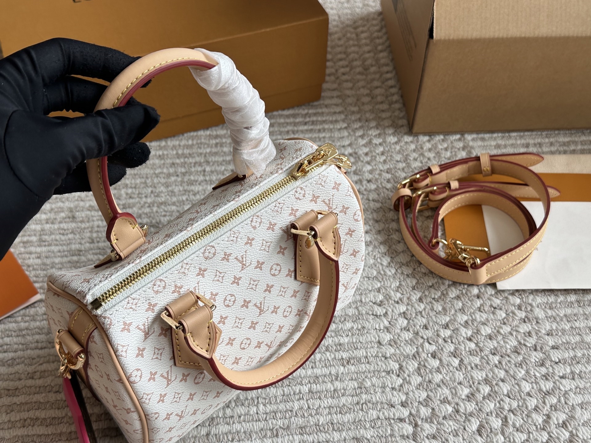 LOUIS VUITTON ルイヴィトン  SPEEDY 20 クロスボディバッグ-BRAND OFF