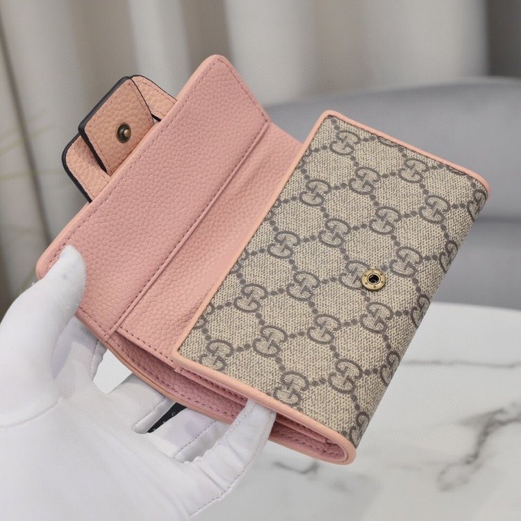 GUCCI(グッチ) 三つ折り財布 13.5*9.5*3.5cm-BRAND OFF