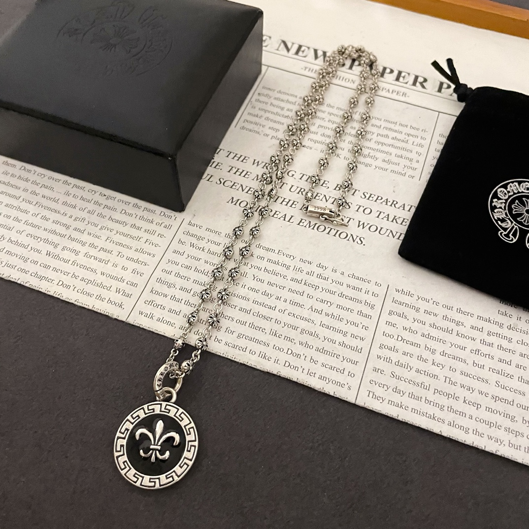【Chrome Hearts】ネックレス、新しいネックレス万能シンプルファッションオーナメント-BRAND OFF
