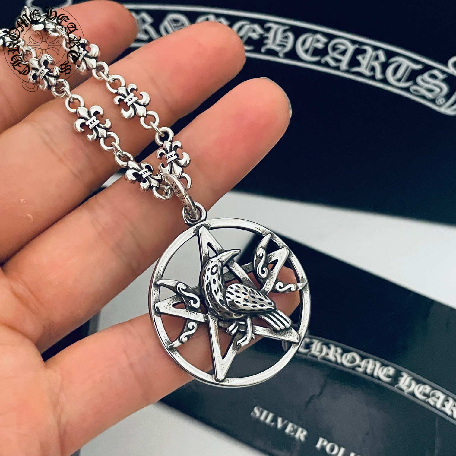 【CHROME HEARTS】ネックレス、新しいネックレス万能シンプルファッションオーナメント-BRAND OFF