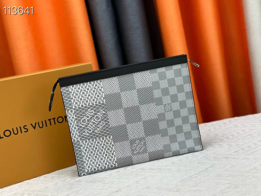 LOUIS VUITTON ルイヴィトン Pochette Voyage クラッチバッグ M61692-BRAND OFF