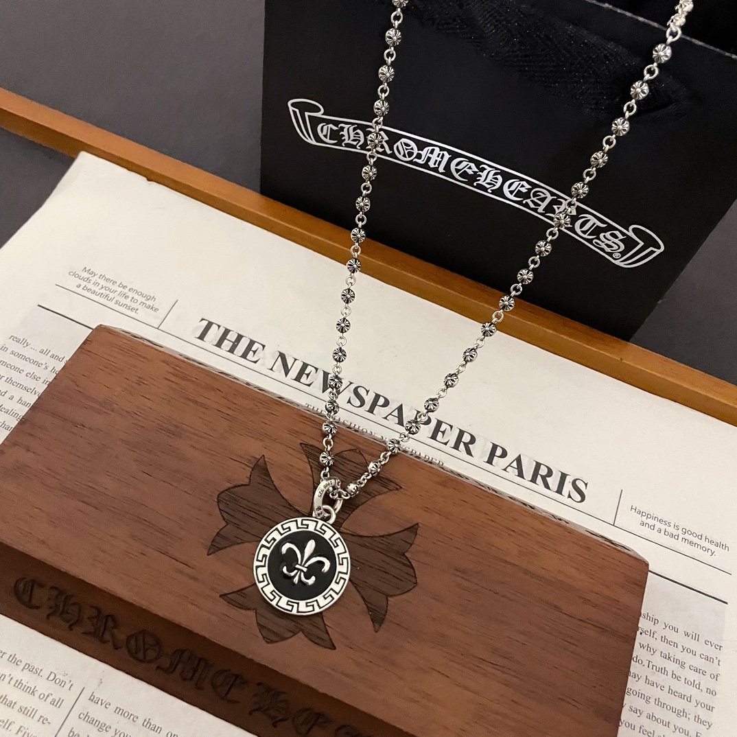 【Chrome Hearts】ネックレス、新しいネックレス万能シンプルファッションオーナメント-BRAND OFF