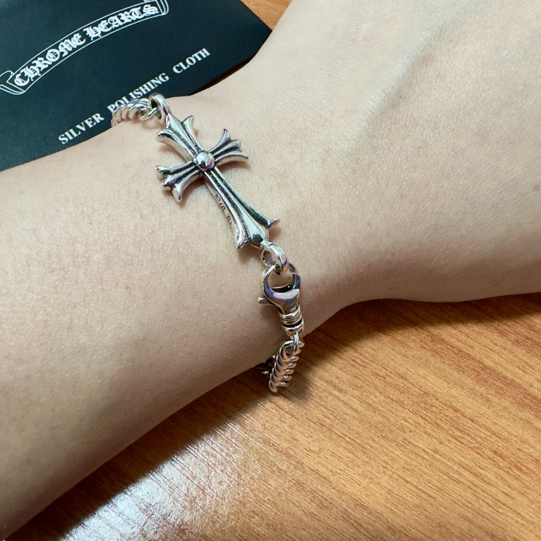 【 CHROME HEARTS 】ブレスレット、ファッションシンプルなスタイル-BRAND OFF