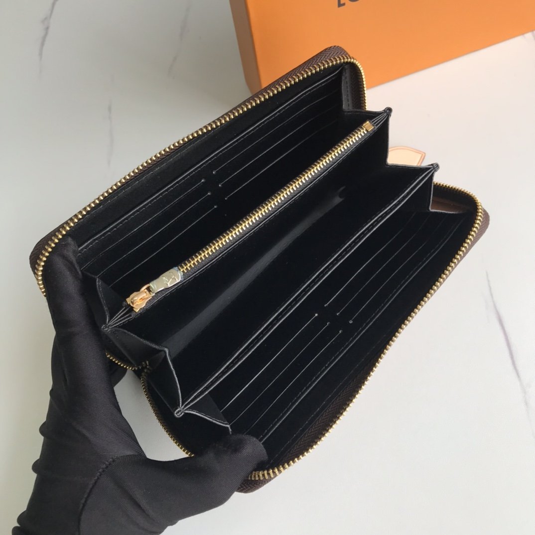 財布 19 x 10cm Zippy M60017 Louis Vuitton-BRAND OFF