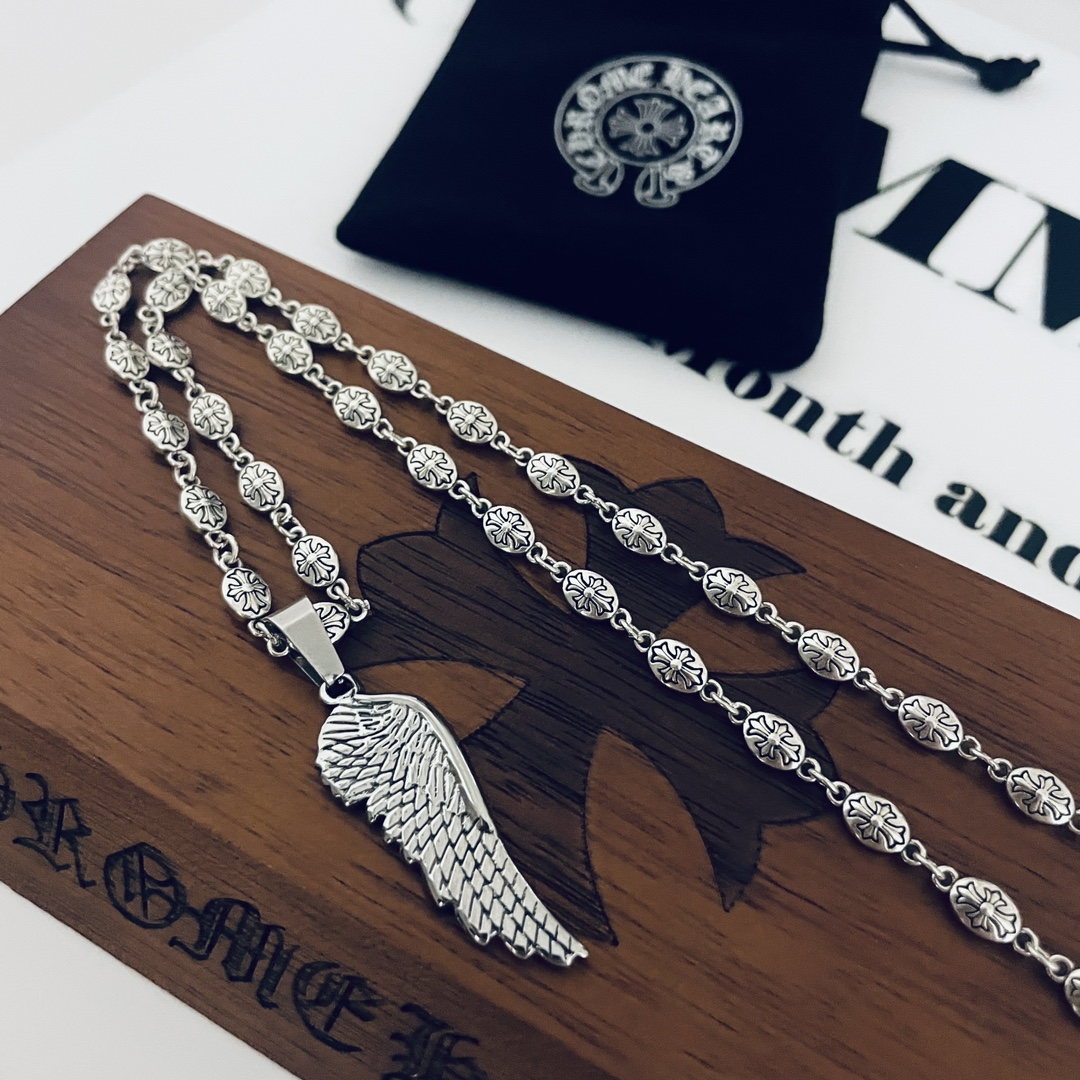 【CHROME HEARTS】ネックレス、新しいネックレス万能シンプルファッションオーナメント-BRAND OFF