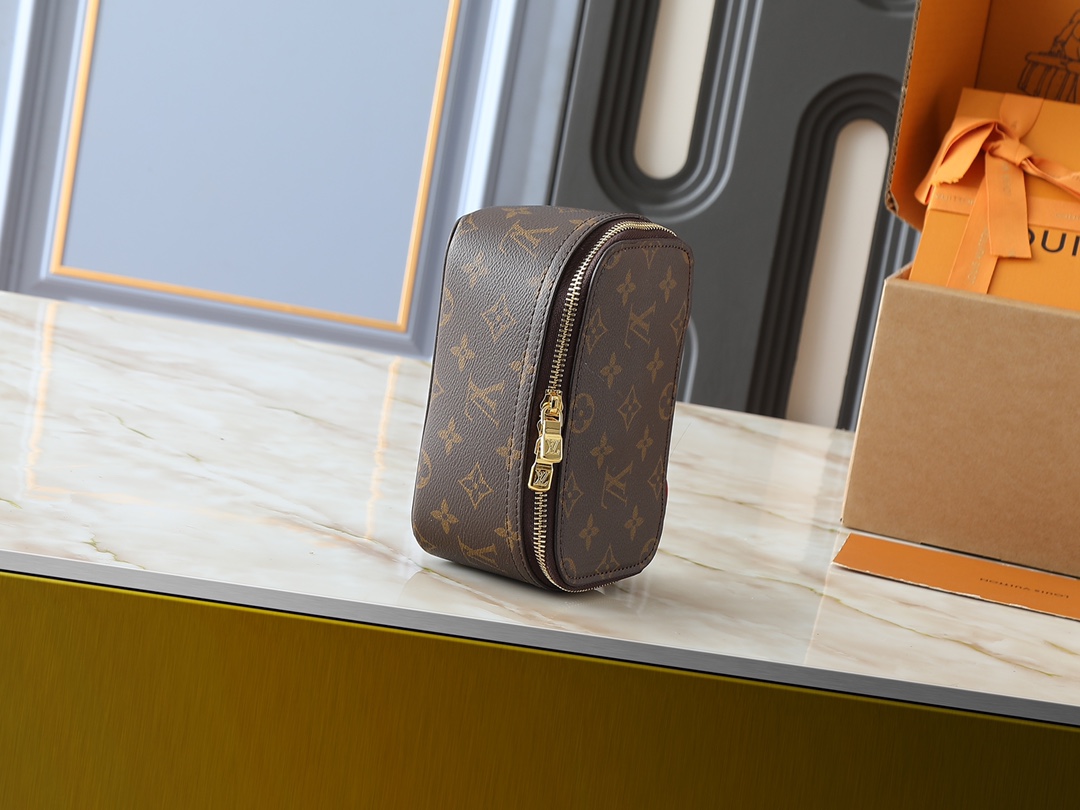 LOUIS VUITTON ルイヴィトン M43688 収納ボックス 化粧ポーチ-BRAND OFF