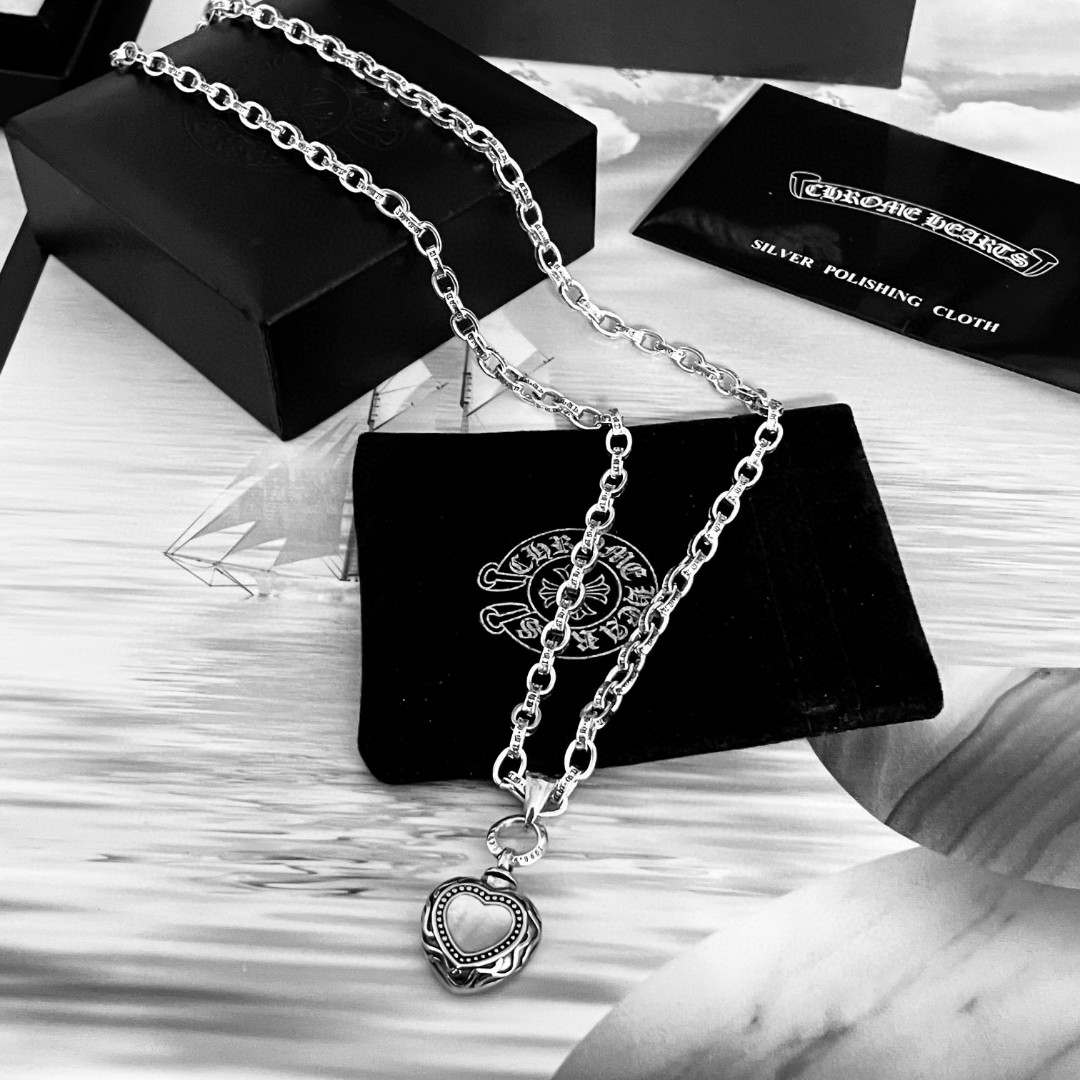 【CHROME HEARTS】ネックレス、新しいネックレス万能シンプルファッションオーナメント-BRAND OFF