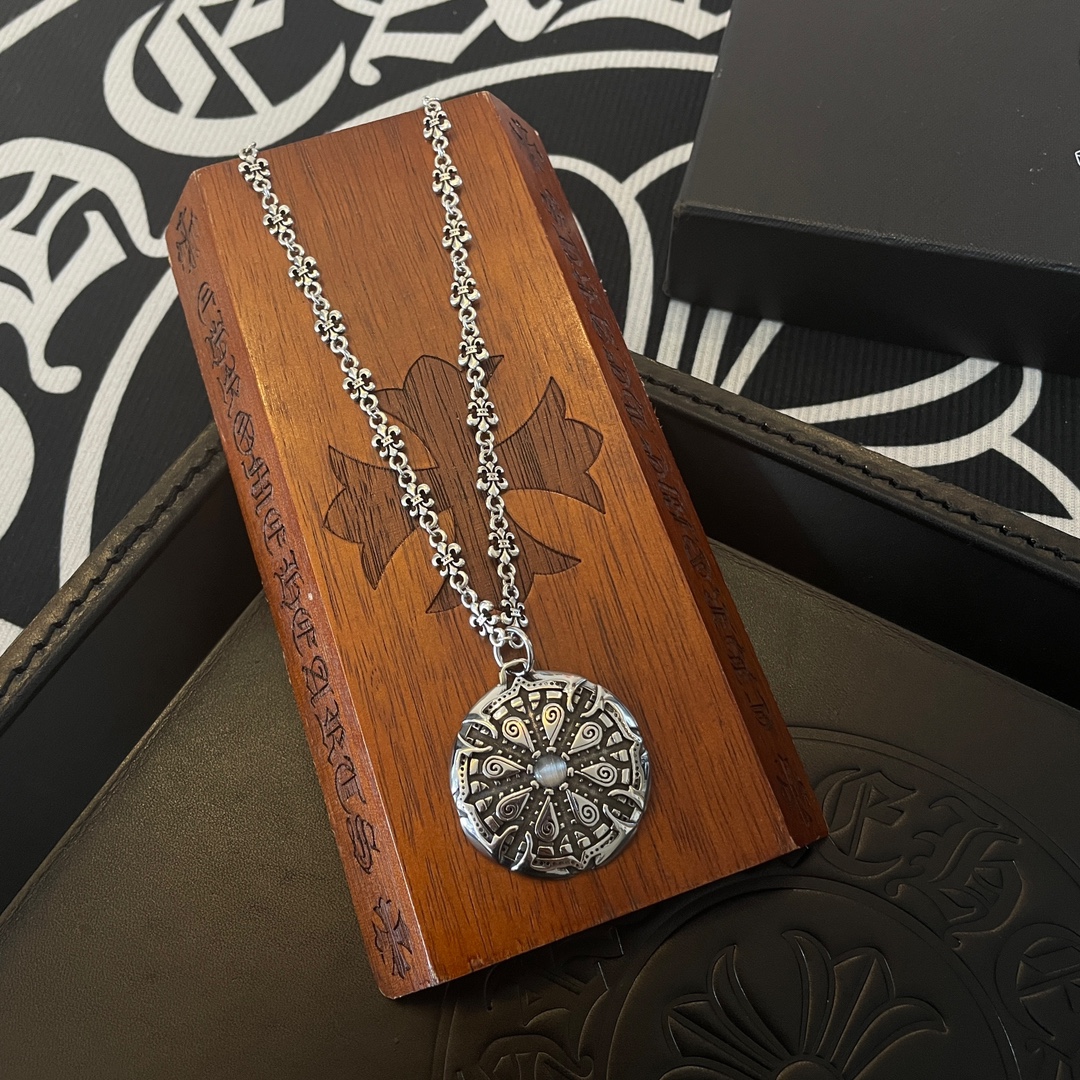 【CHROME HEARTS】ネックレス、新しいネックレス万能シンプルファッションオーナメント-BRAND OFF