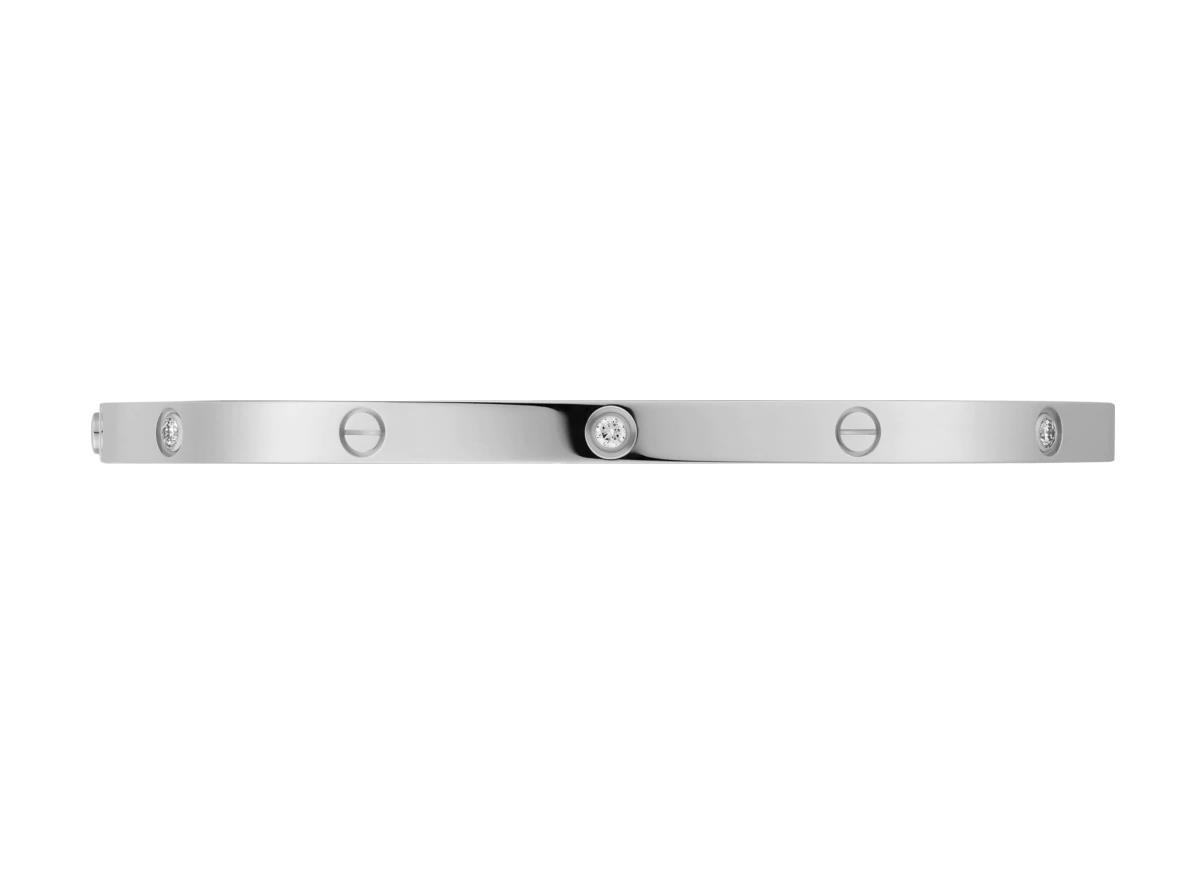 【Cartier】カルティエ LOVE BRACELET, SMALL MODEL, 6 DIAMONDS ブレスレット、SM、ダイヤモンド6個-BRAND OFF
