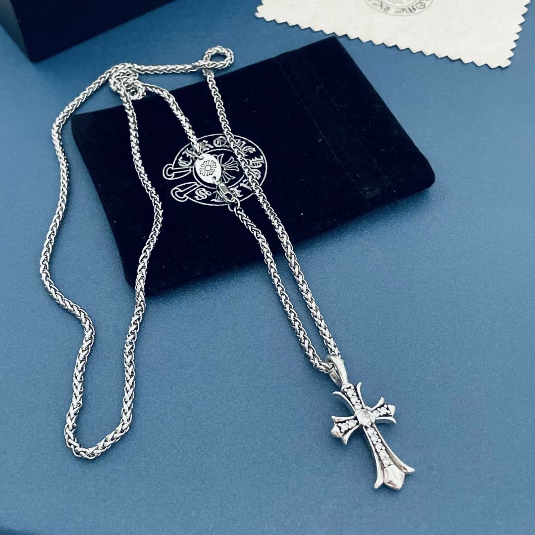【Chrome Hearts】ネックレス、新しいネックレス万能シンプルファッションオーナメント-BRAND OFF