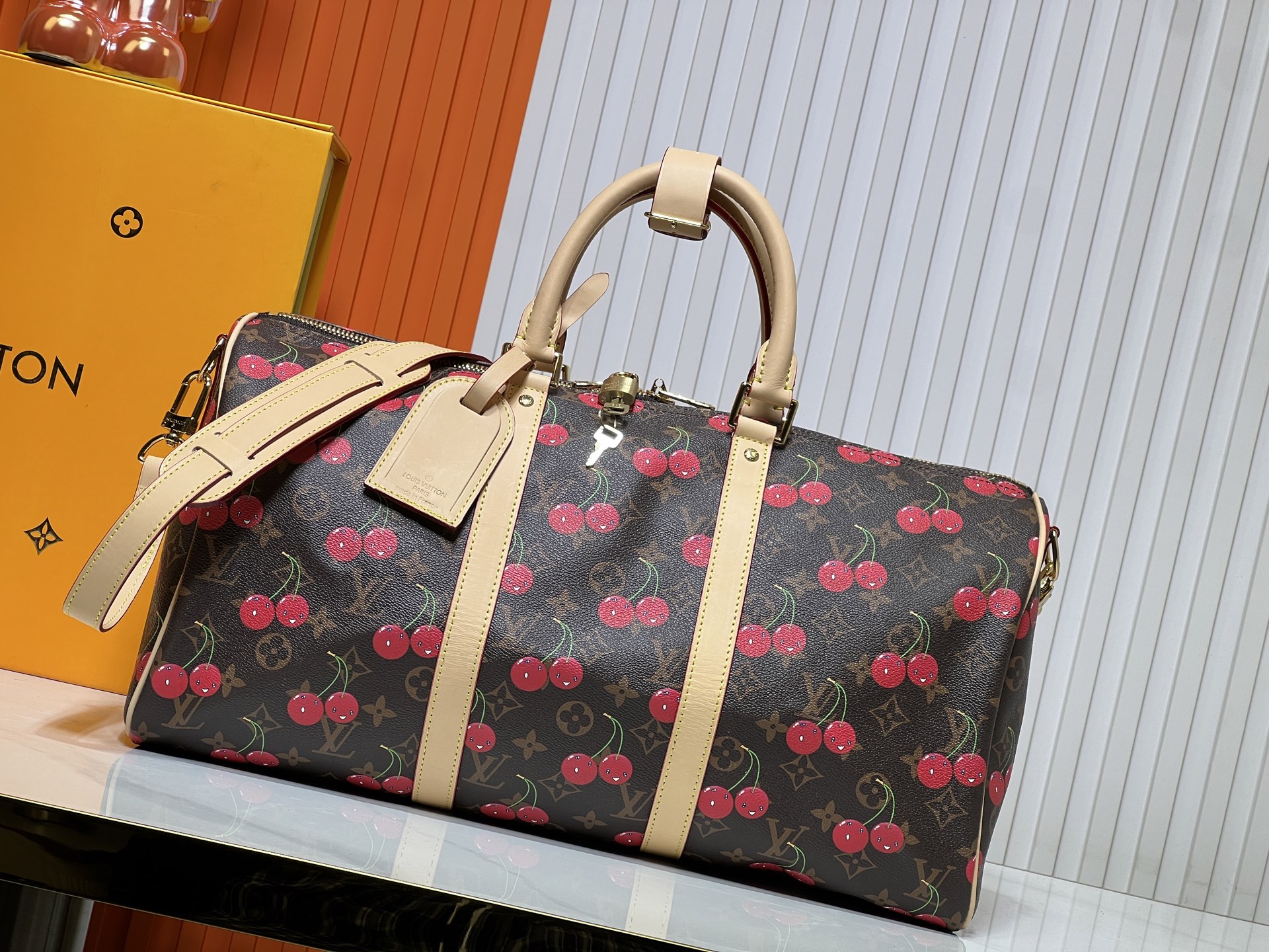 LOUIS VUITTON ルイヴィトン Keepall Bandoulière 45 トラベルバッグ M13764-BRAND OFF