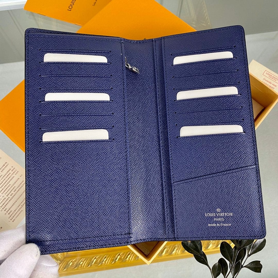 Louis Vuitton ポルトフォイユ?ブラザ NM 財布 ブルーマリーM69540-BRAND OFF