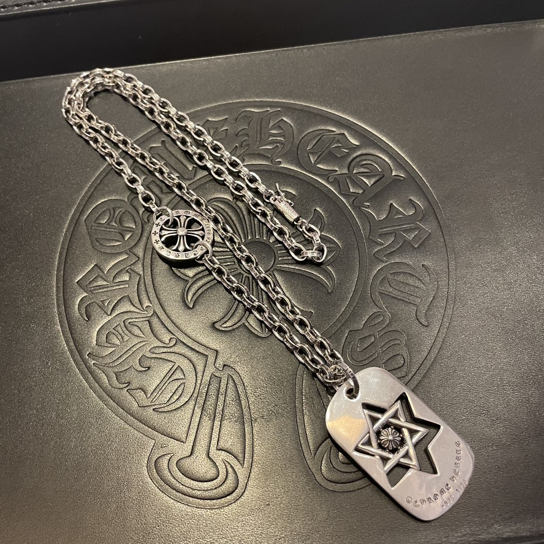 【CHROME HEARTS】ネックレス、新しいネックレス万能シンプルファッションオーナメント-BRAND OFF