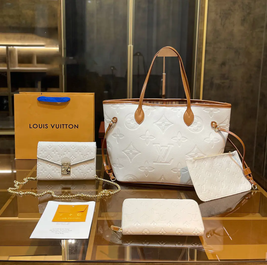 【すぐ届く】ルイヴィトン☆定番人気☆LOUISVUITTON 3点セット お得-BRAND OFF
