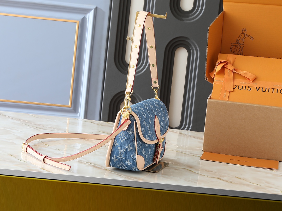 LOUIS VUITTON ルイヴィトン Diane デニムバッグ M13070-BRAND OFF