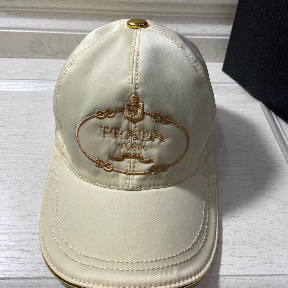 【PRADA公式 旗艦店】（プラダ)ベースボールキャップ-BRAND OFF