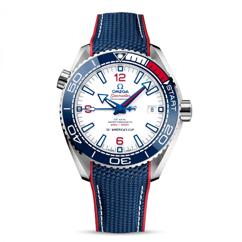 Omega Seamaster Planet Ocean Co-Axial America's Cup Limited 2021 pieces 215.32.43.21.04.001-BRAND OFF