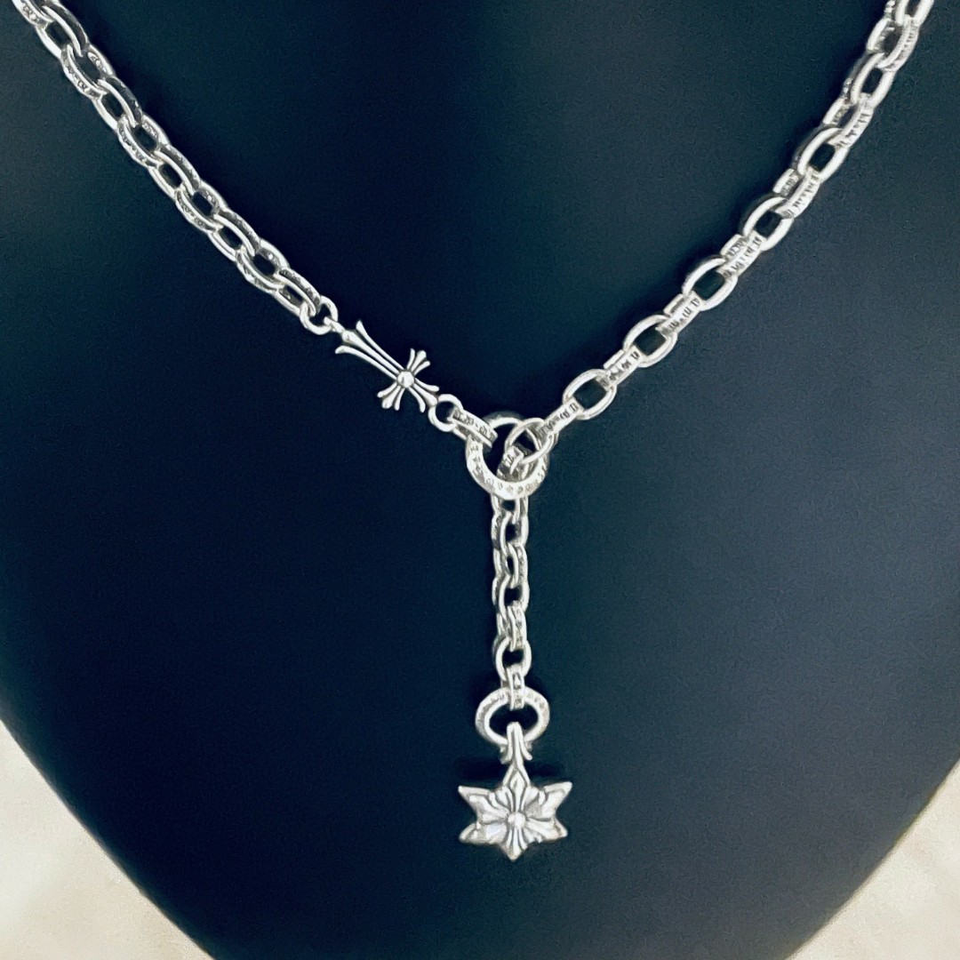 【Chrome Hearts】ネックレス、新しいネックレス万能シンプルファッションオーナメント-BRAND OFF