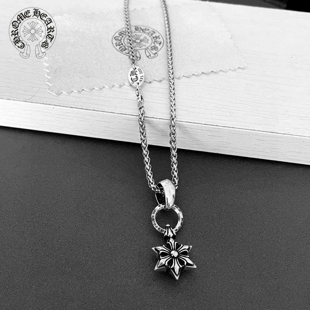 【Chrome Hearts】ネックレス、新しいネックレス万能シンプルファッションオーナメント-BRAND OFF