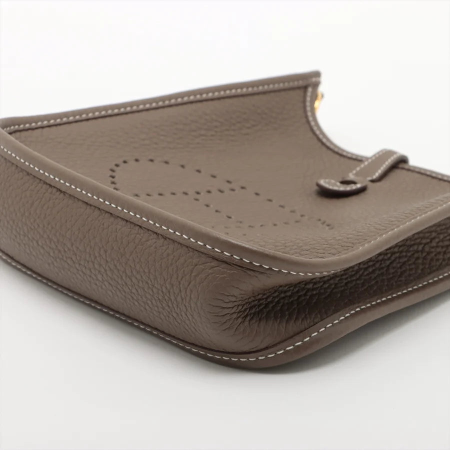 HERMES エルメス エブリンTPM アマゾン トリヨンクレマンス エトゥープ ゴールド金具-BRAND OFF