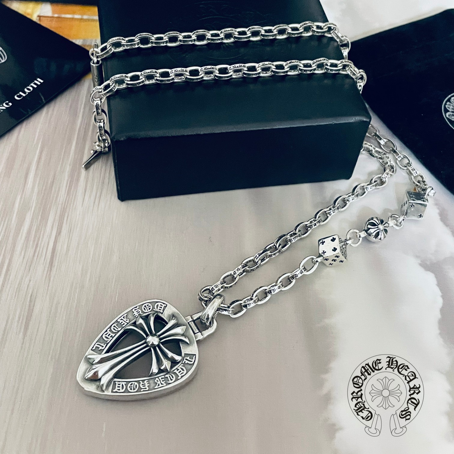 【Chrome Hearts】ネックレス、新しいネックレス万能シンプルファッションオーナメント-BRAND OFF