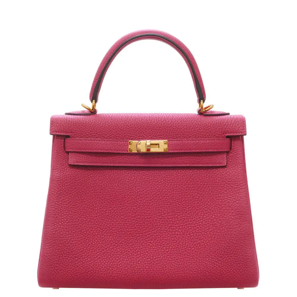 【HERMES】エルメス ケリー 25cm トゴ ゴールド金具-BRAND OFF