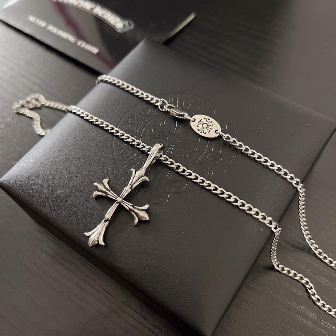 【Chrome Hearts】ネックレス、新しいネックレス万能シンプルファッションオーナメント-BRAND OFF