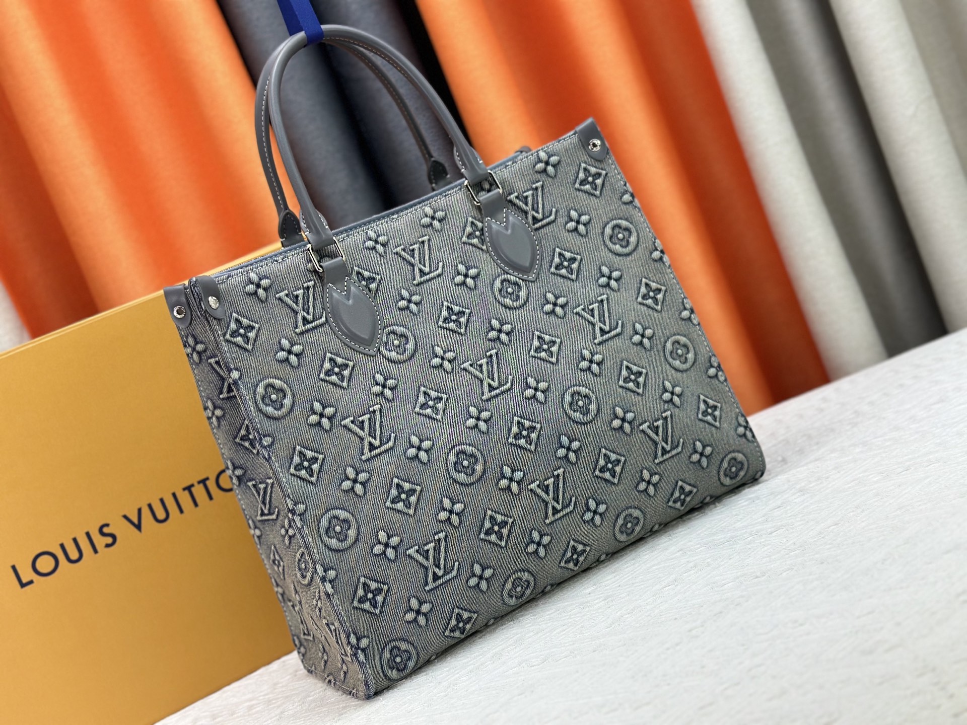 LOUIS VUITTON ルイヴィトン OnTheGo デニムバッグ M45039-BRAND OFF