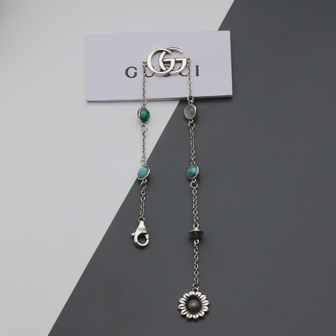 GUCCI ダブルG フラワー ブレスレット-BRAND OFF